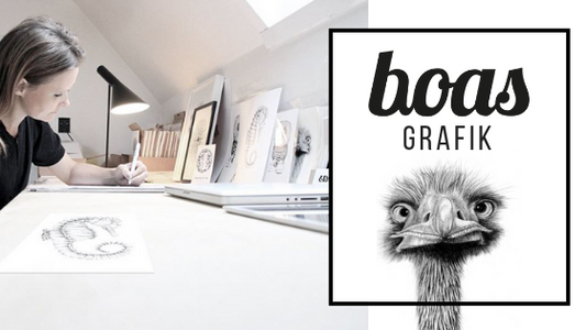 The People Behind Our Products: Boas Grafik Illustrations at Olson House