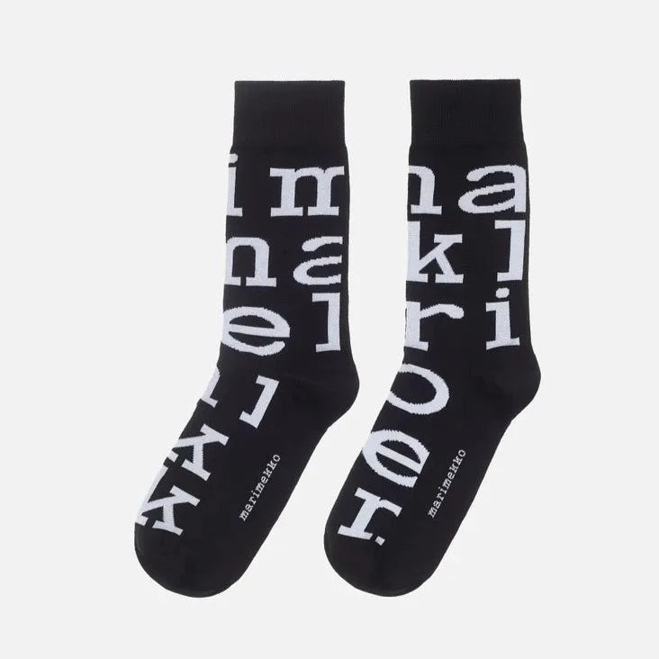 Marimekko Kasvaa Iso Logo Socks