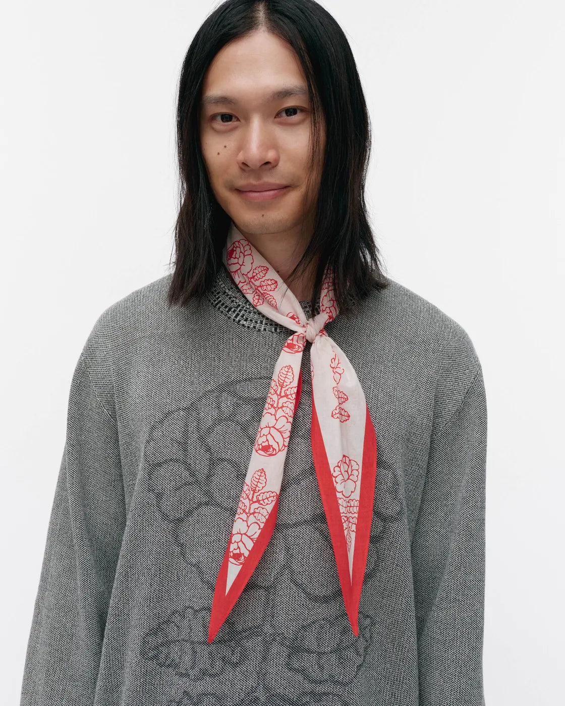 Marimekko Aiempi Vihkiruusu Kioski Scarf