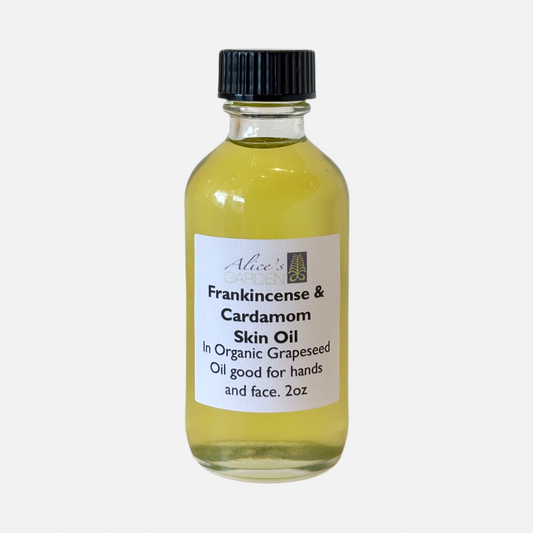Alice's Garden Frankincense & Cardamom Skin Oil