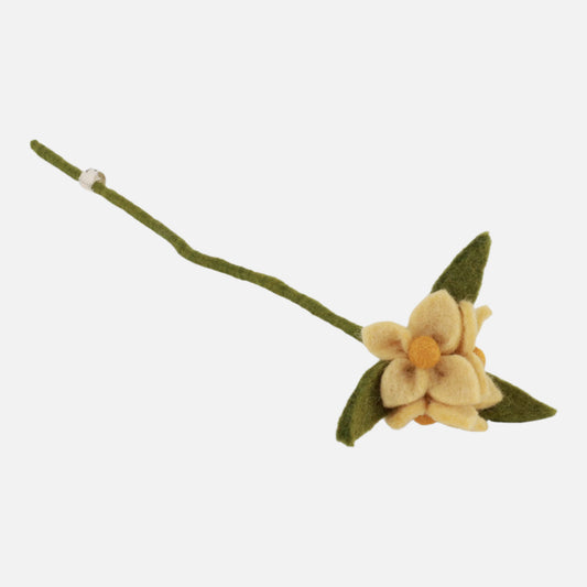 Gry & Sif Felt Flowers on Branch