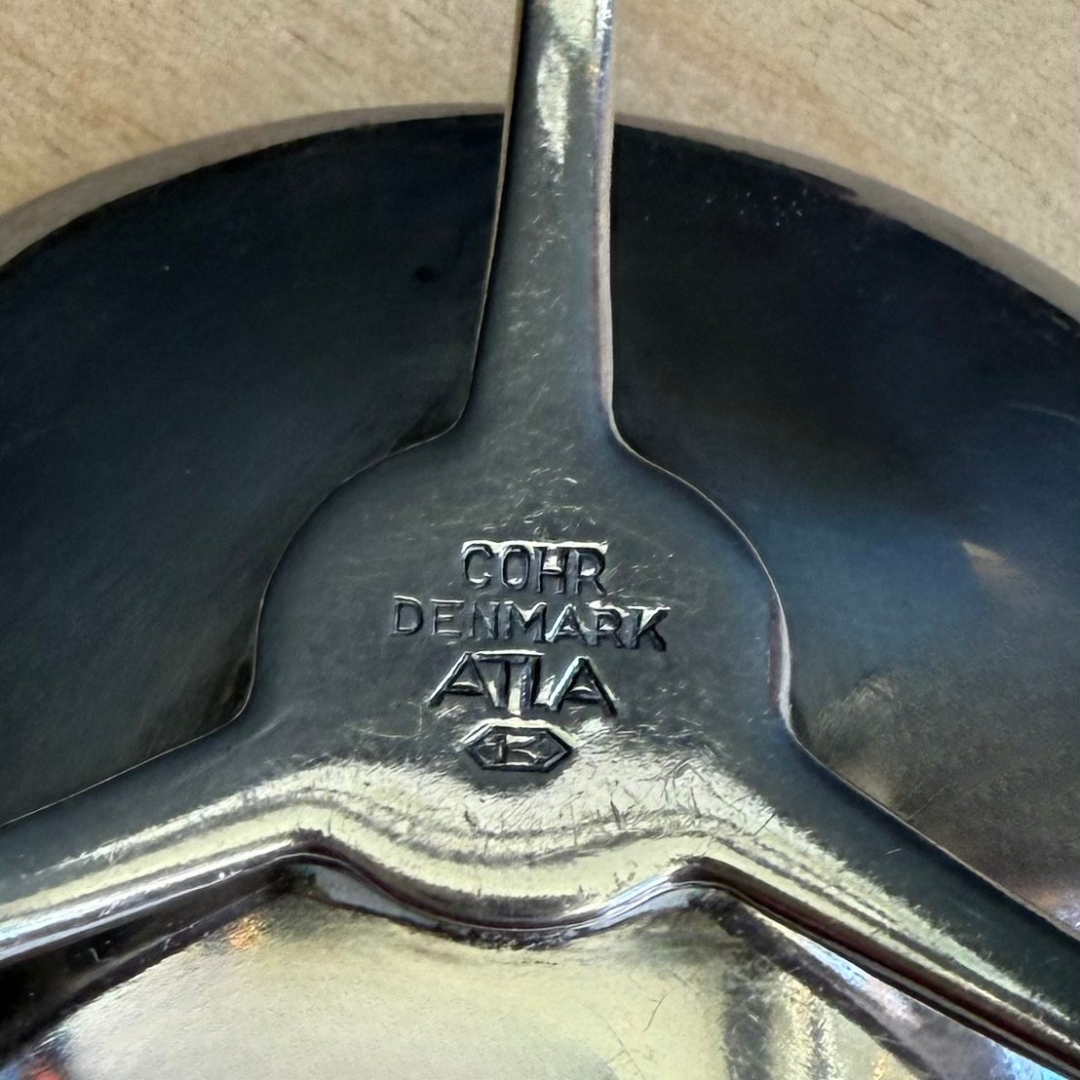 Vintage Cohr Denmark Alta Silverplated Mini Candle Holder Set