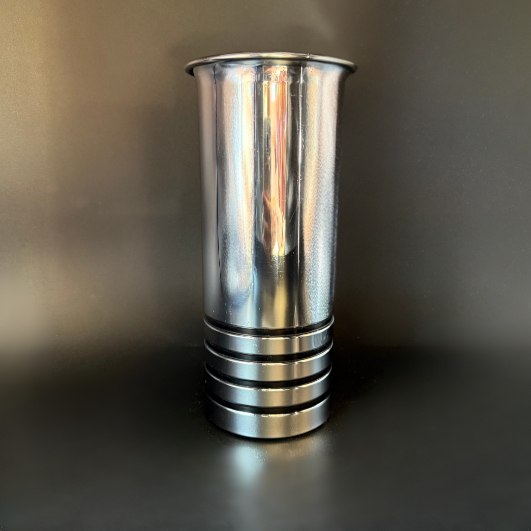 Vintage Chase Chrome Art Deco Vase