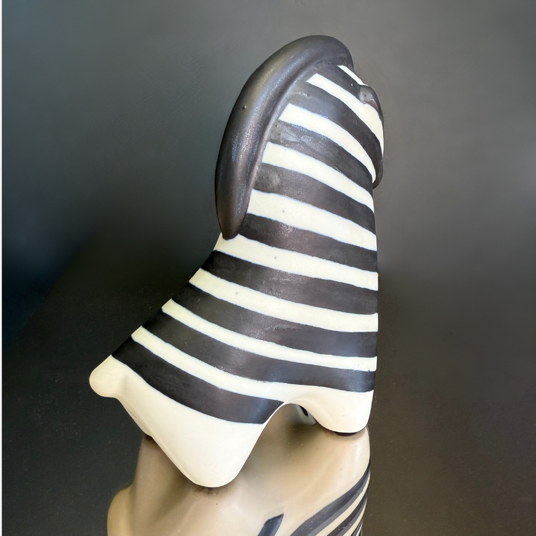 Vintage Arabia Finland Taisto Kaassinen Zebra Figurine
