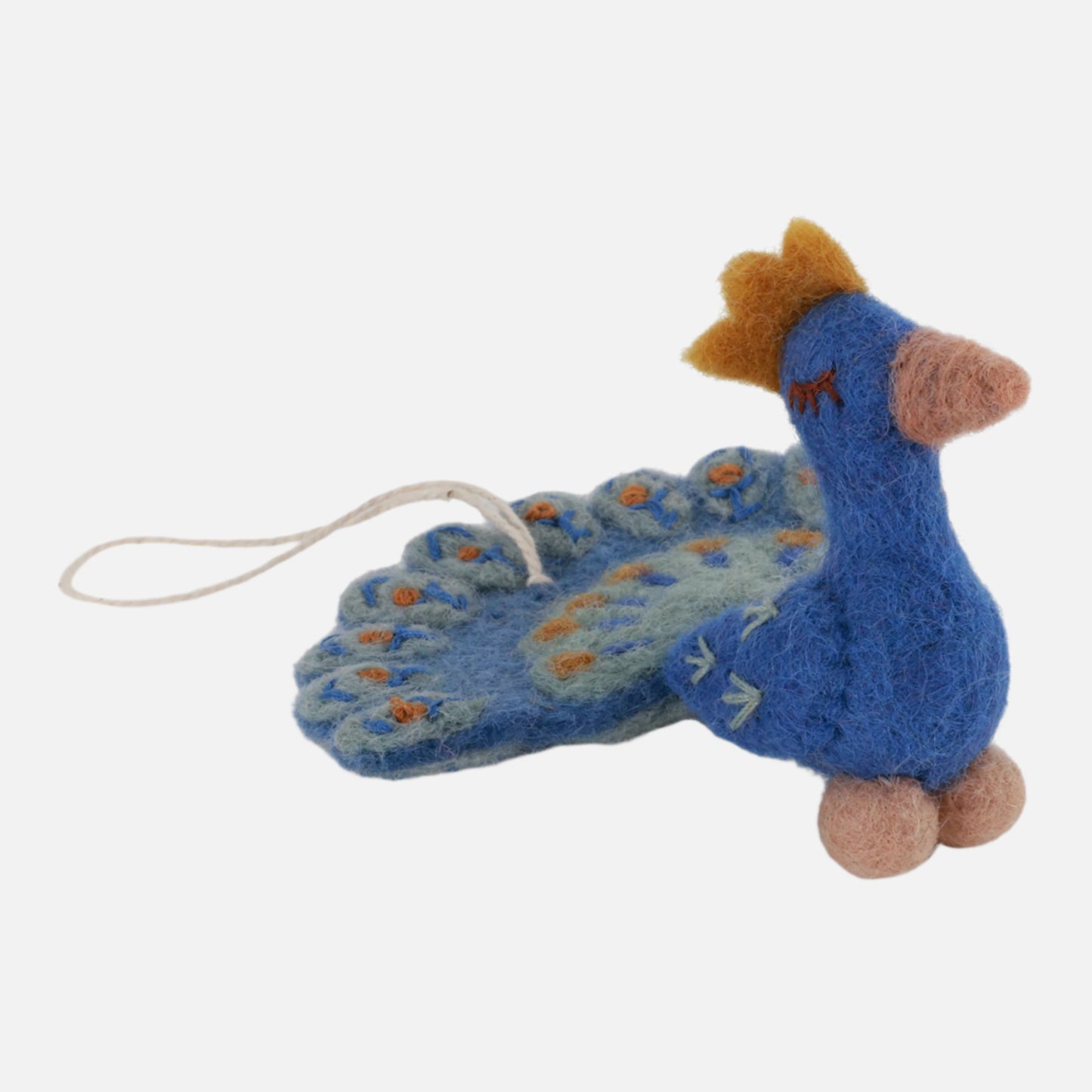 Gry & Sif Felt Peacock