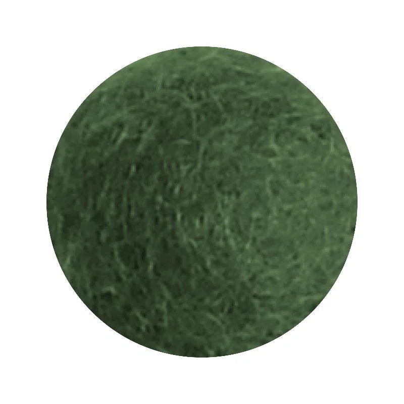 Gry & Sif Felt Dot Flower - Green