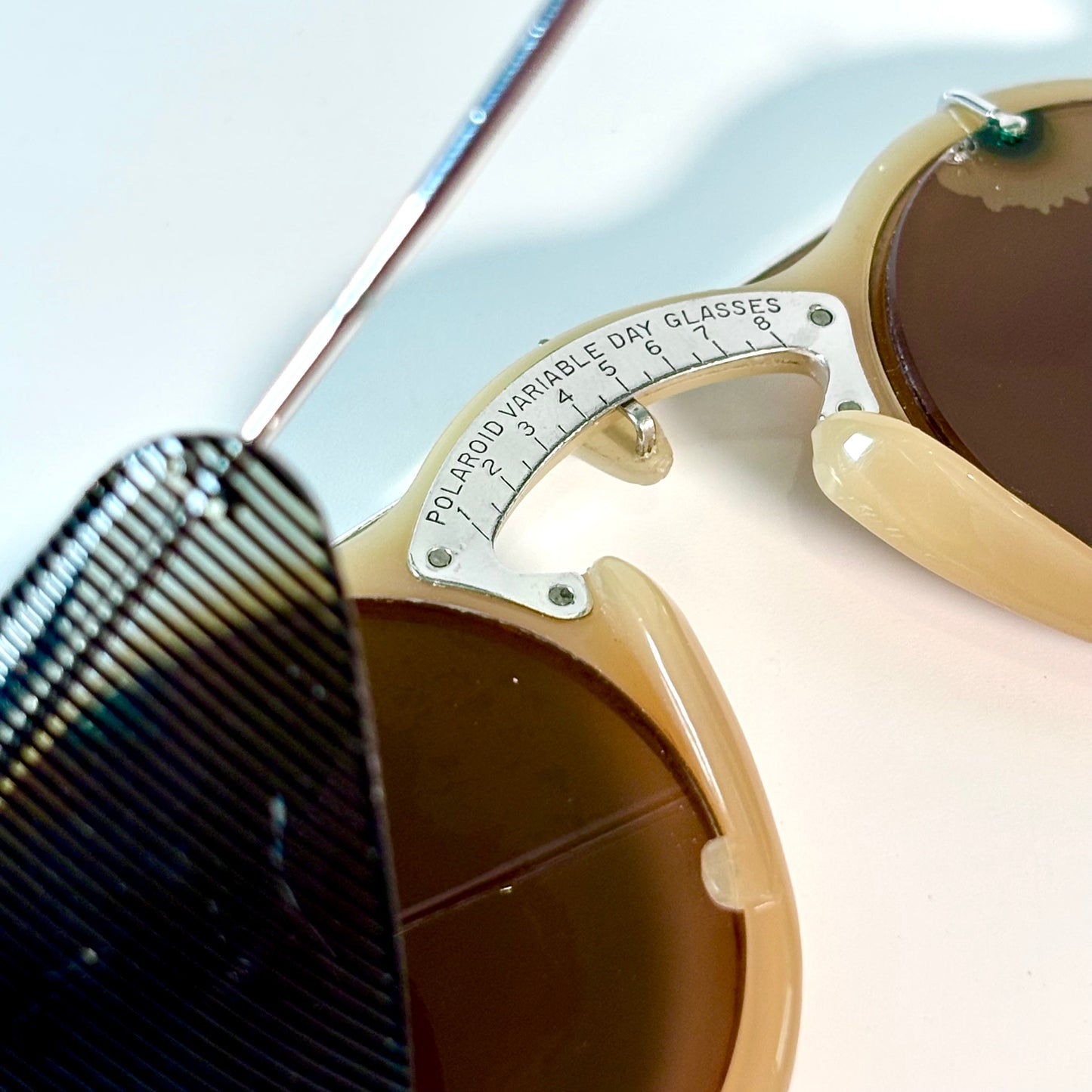 Vintage Polaroid Variable Day Glasses (With Original Case)