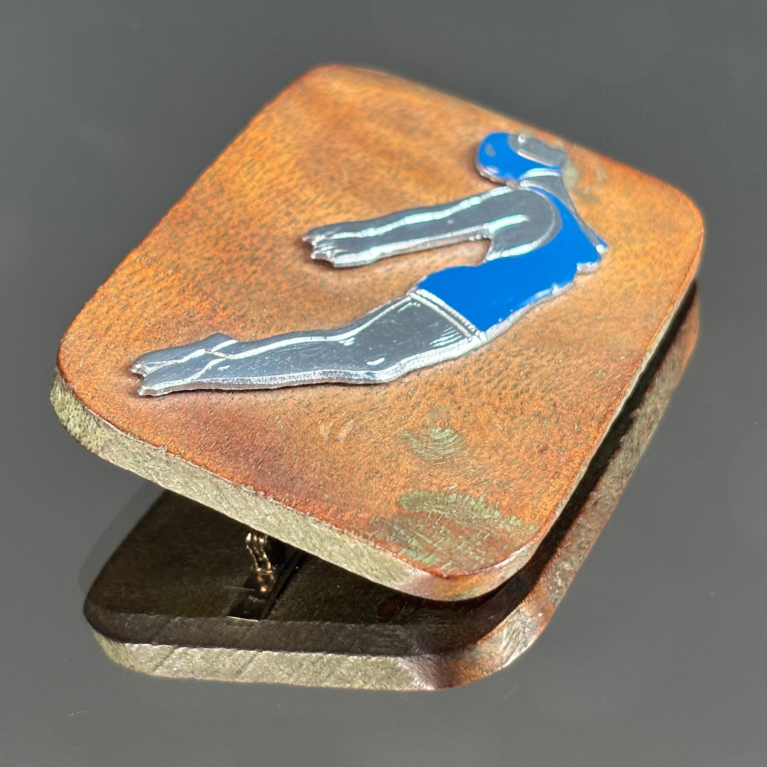 Vintage Diver/Swimmer Brooch