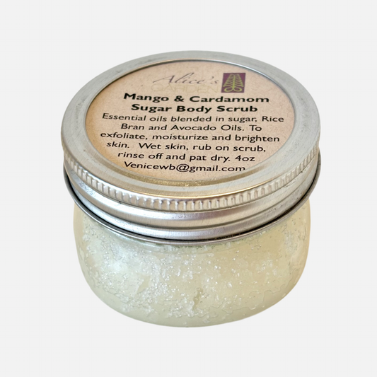 Alice's Garden Cardamom & Mango Body Scrub