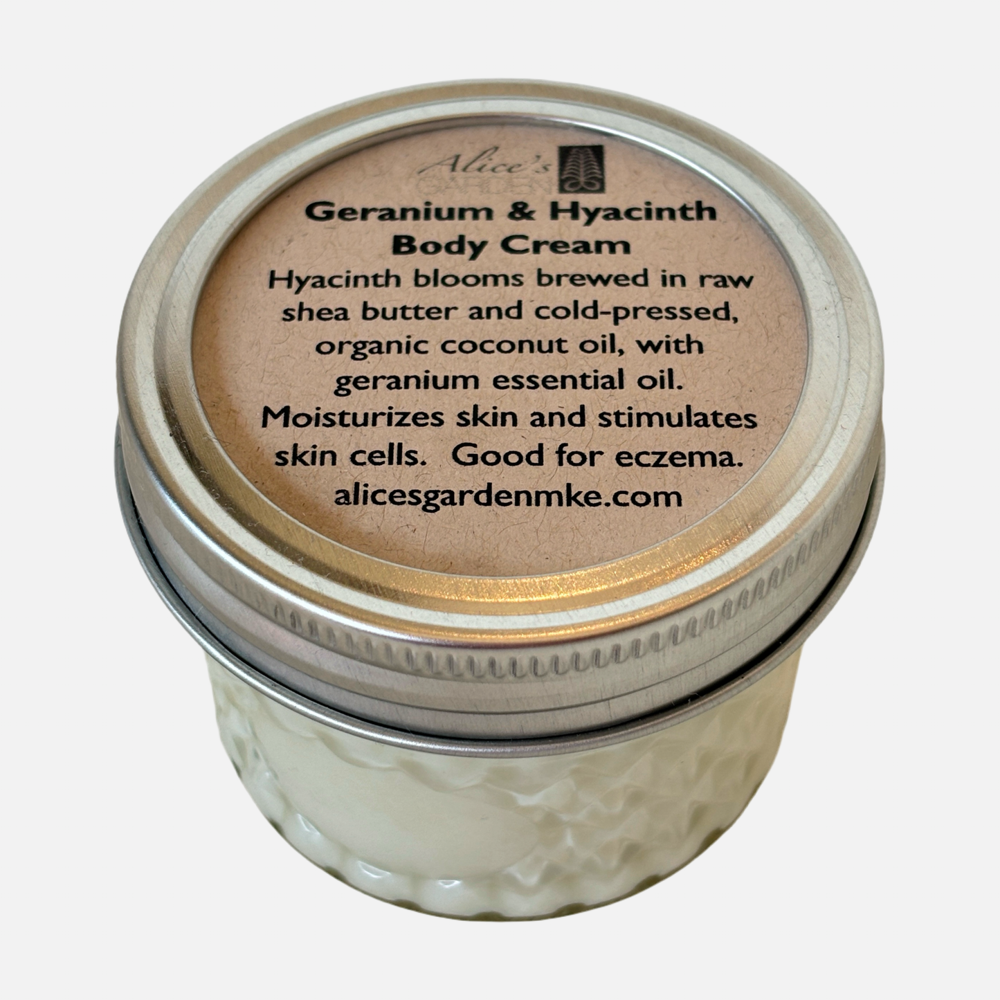 Alice's Garden Geranium & Hyacinth Body Cream