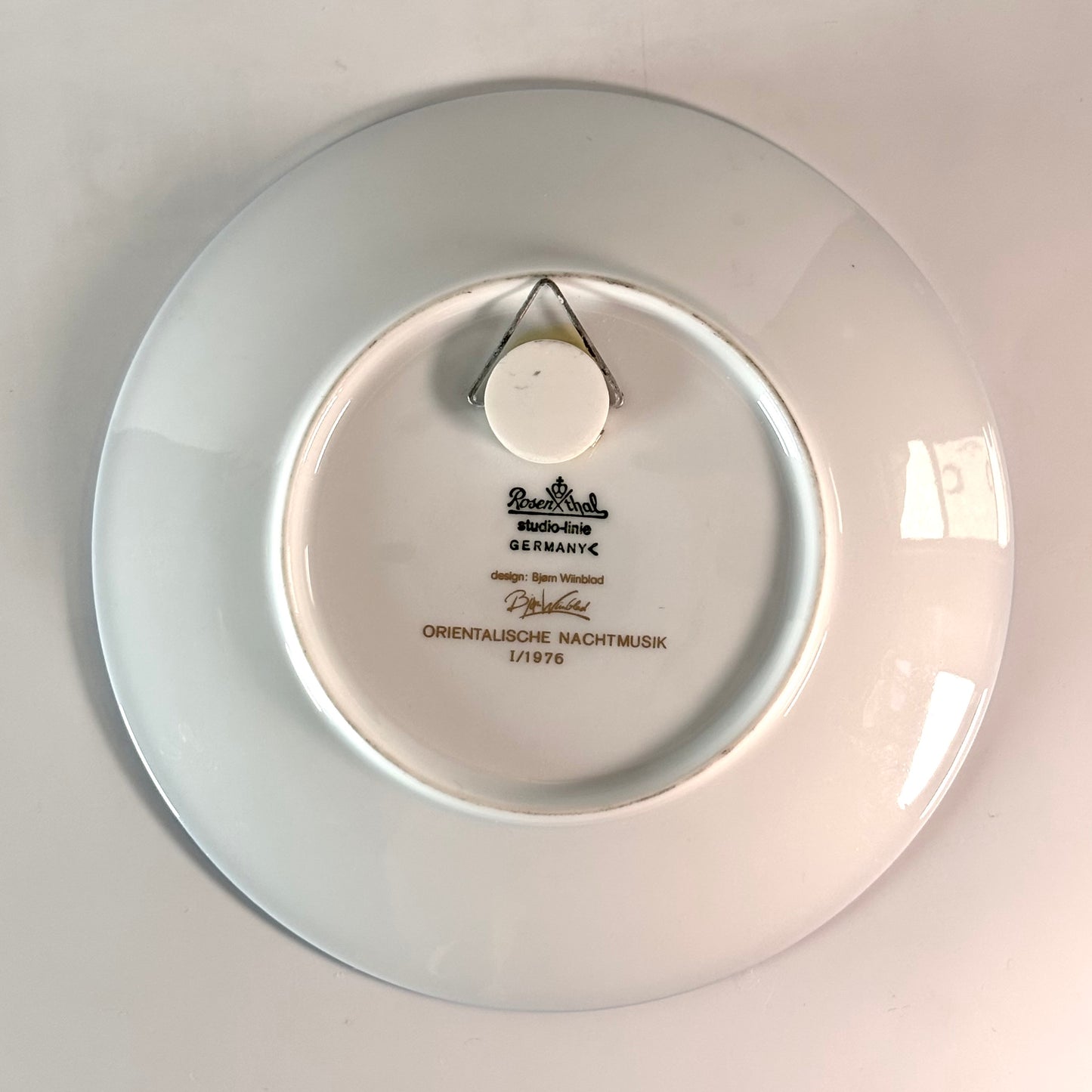 Rosenthal Bjorn Wiinblad Orientalische Nachtmusik Hanging Plates