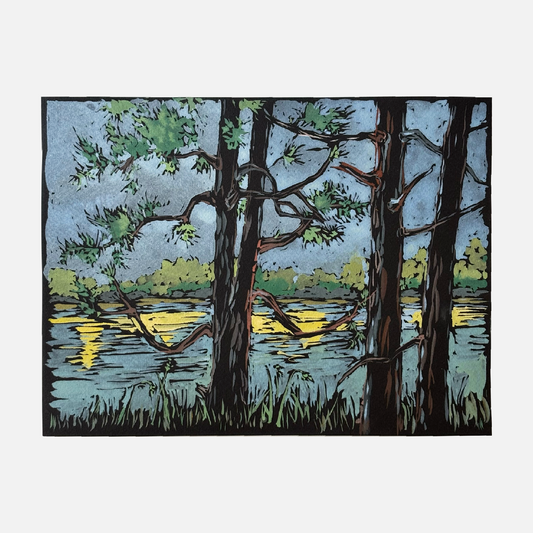 Mike Kasun 7 "Quarry Lake, Harrington Beach"