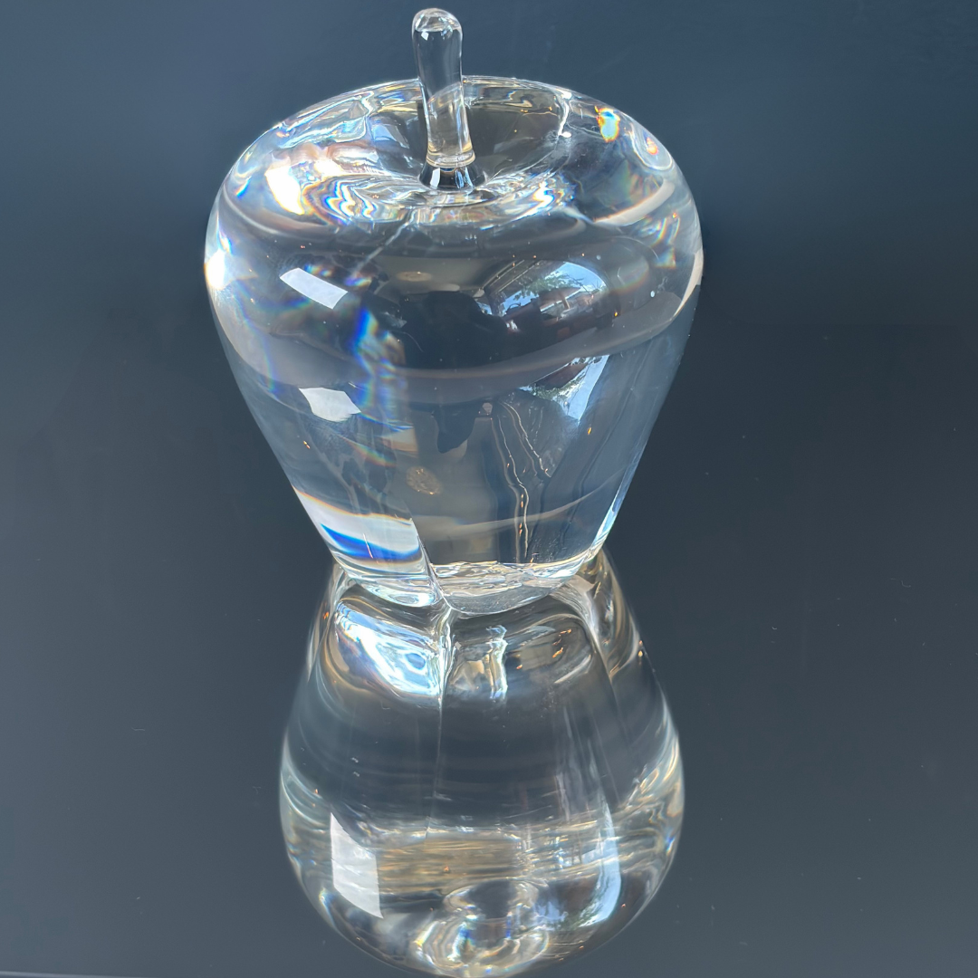 Vintage Steuben Crystal Temptation Apple