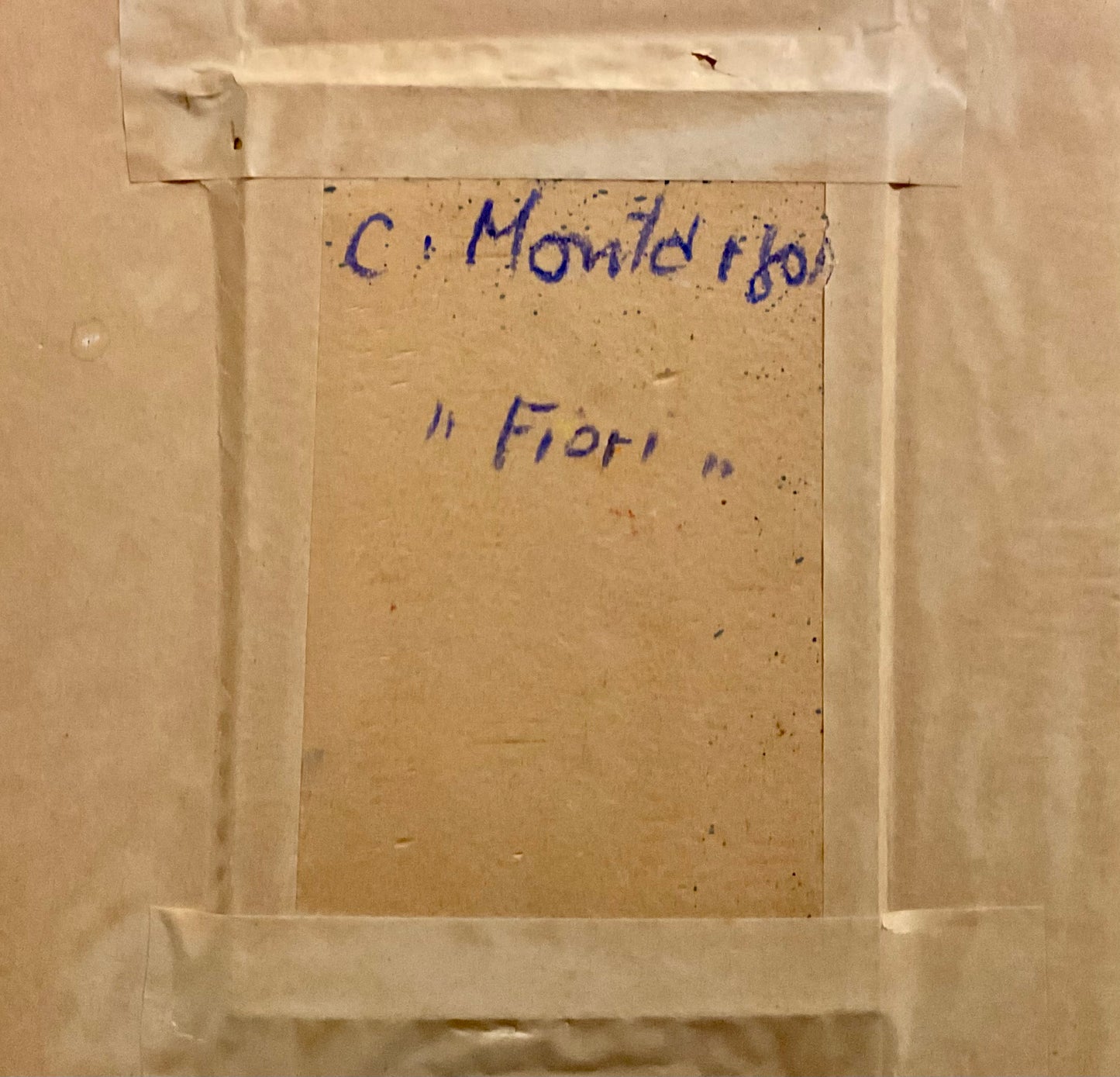 Vintage Italian Oil Pastel “Fiori”