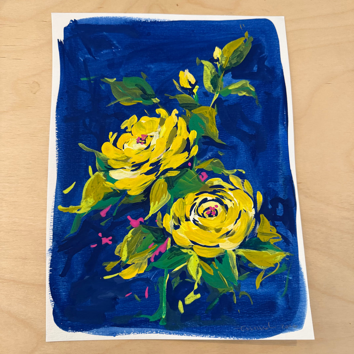 Emma Daisy - "Yellow Roses"