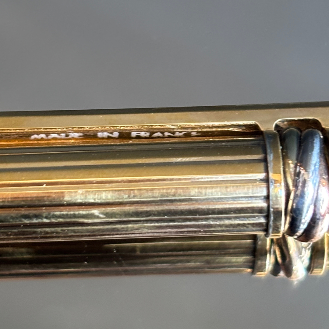 Vintage Must de Cartier Pen with Case