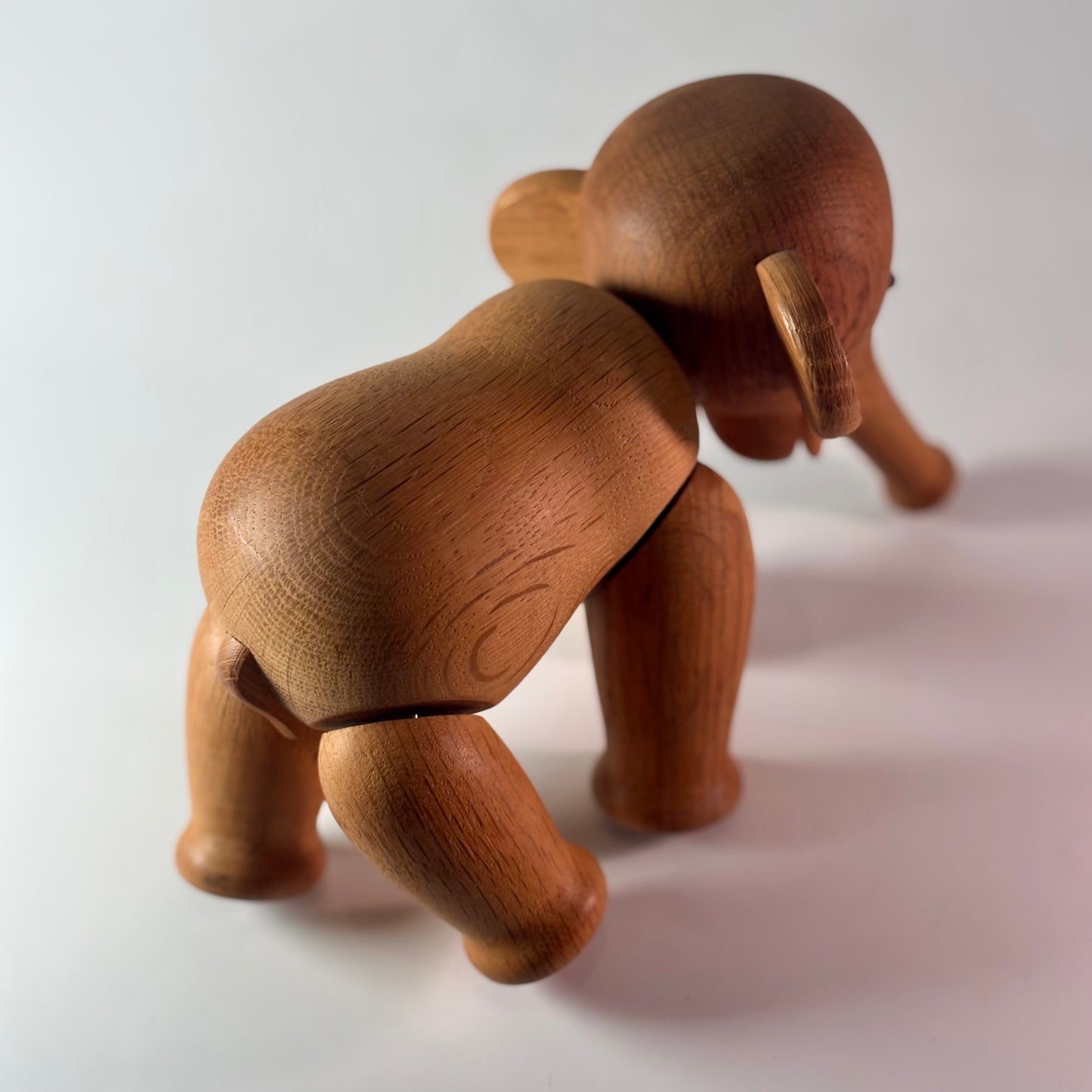 Vintage Kay Bojesen Denmark Mid Century Wood Elephant
