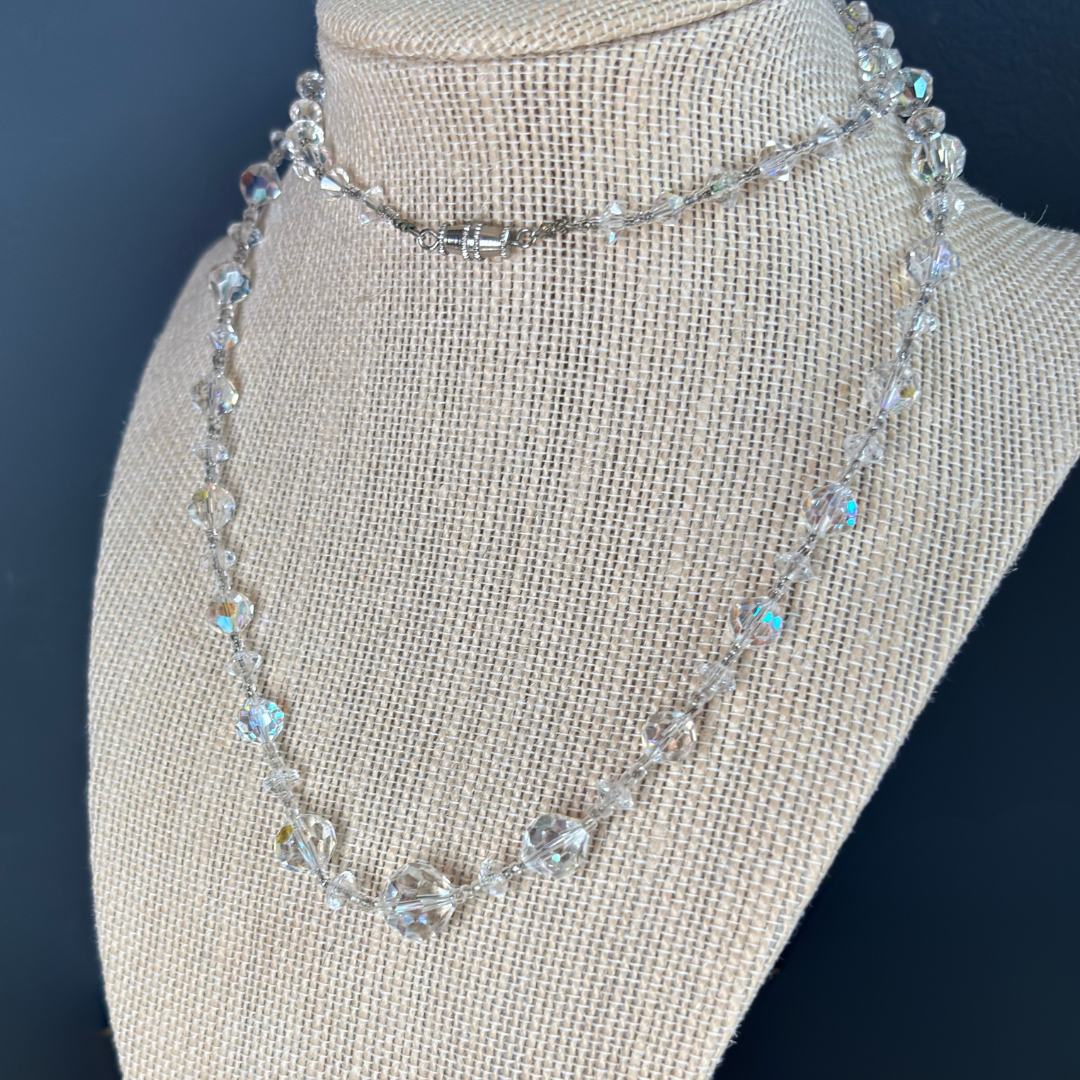 Aurora Borealis Crystal Necklace