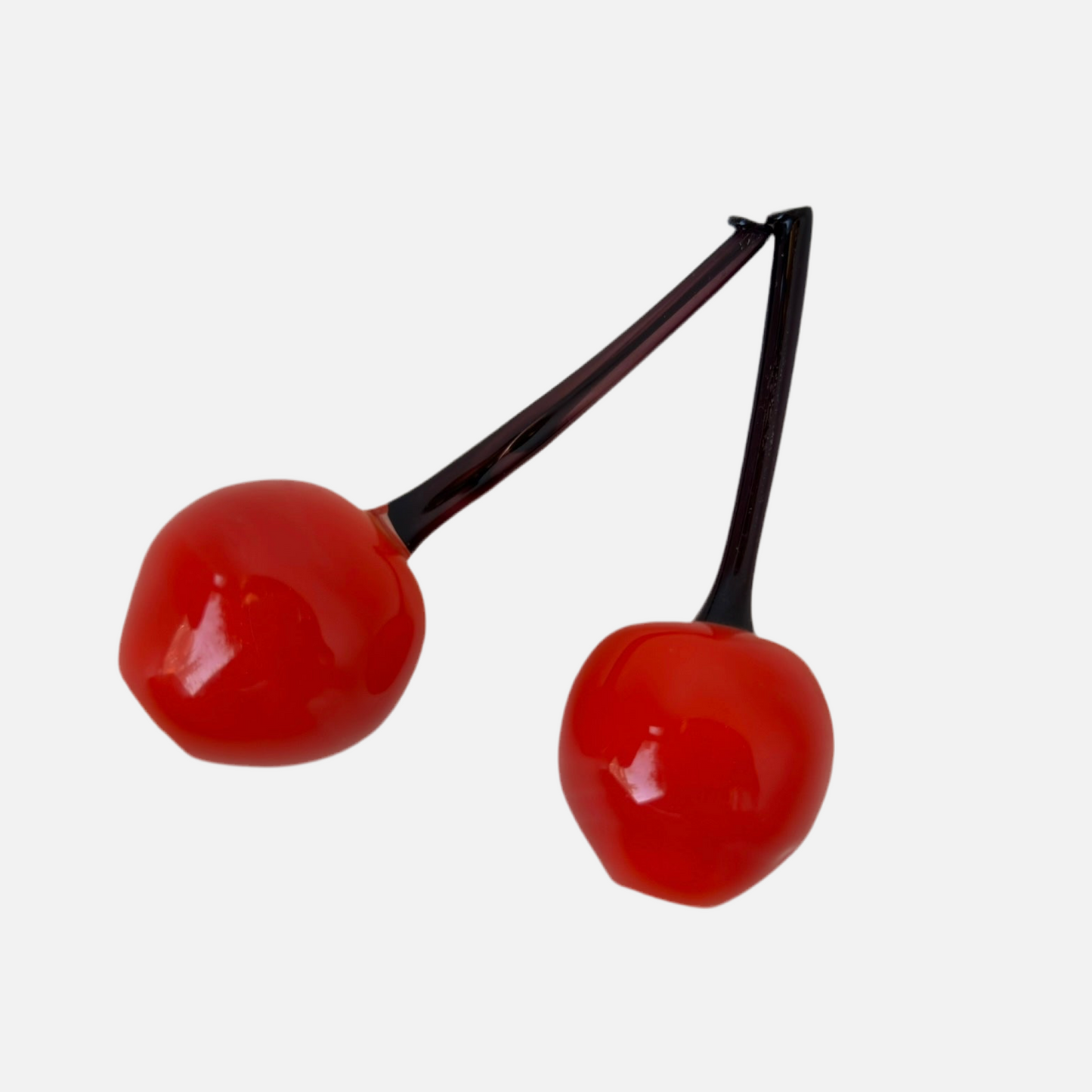 Murano Italian Vintage Art Glass Cherries