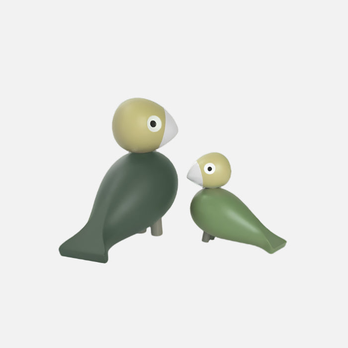 Kay Bojesen Liv and Lykke Bird Pair