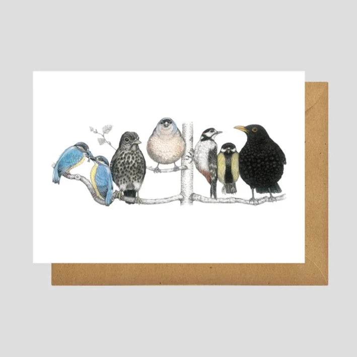 birdland post card