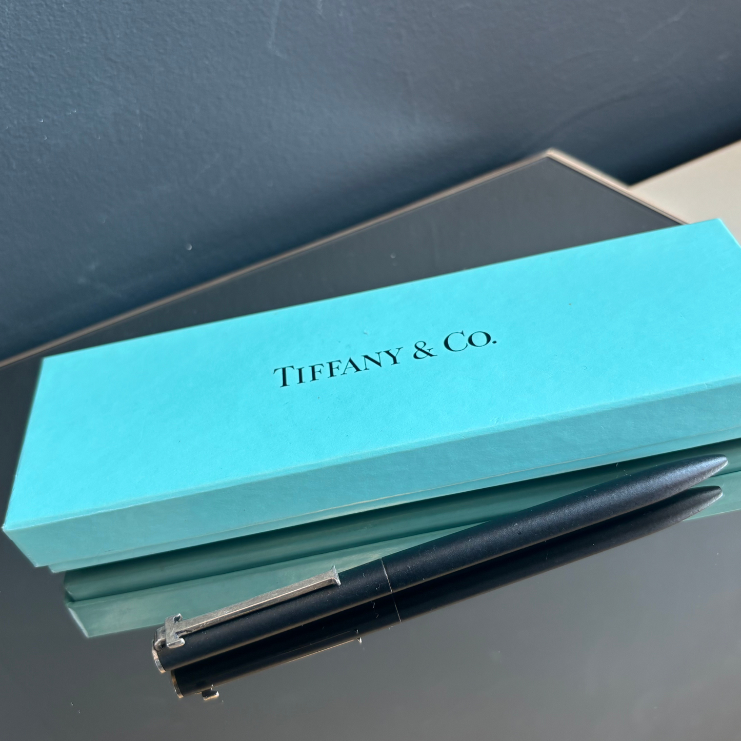 Vintage Tiffany & Co Sterling “T” Pen (Black)