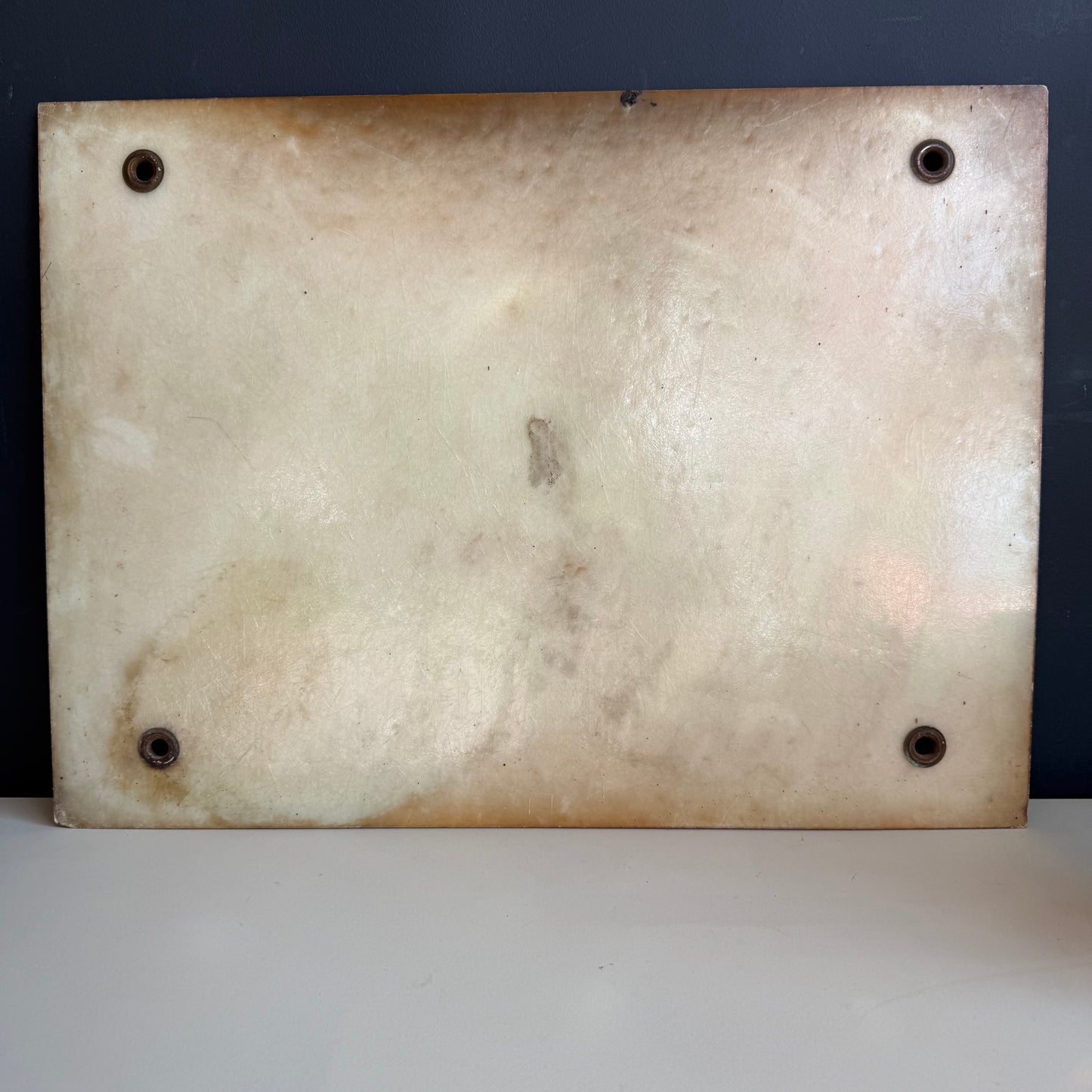 Vintage Milwaukee Road Fiberglass Railroad Sign