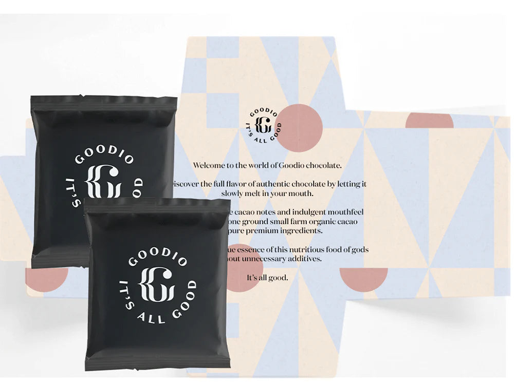 Goodio White Christmas Double Chocolate Bar