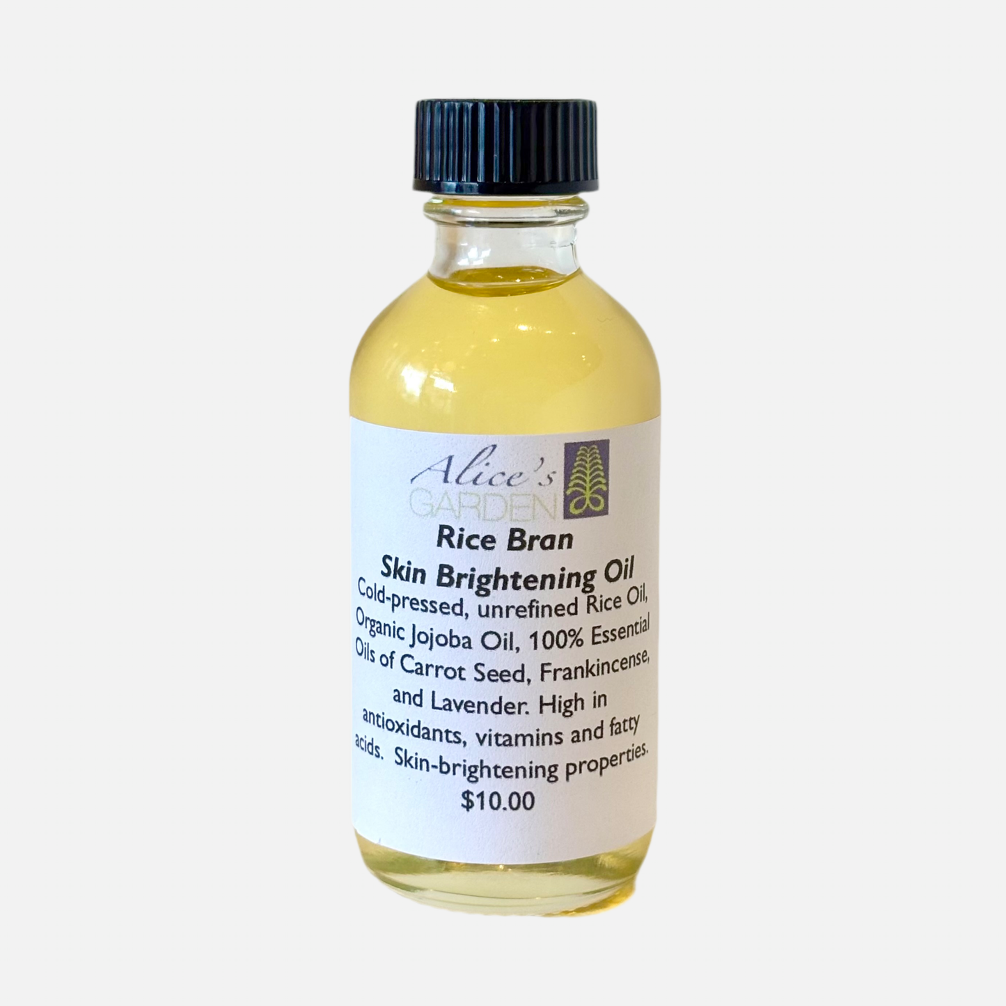 Alice's Garden Rice Bran Skin Brightening Oil