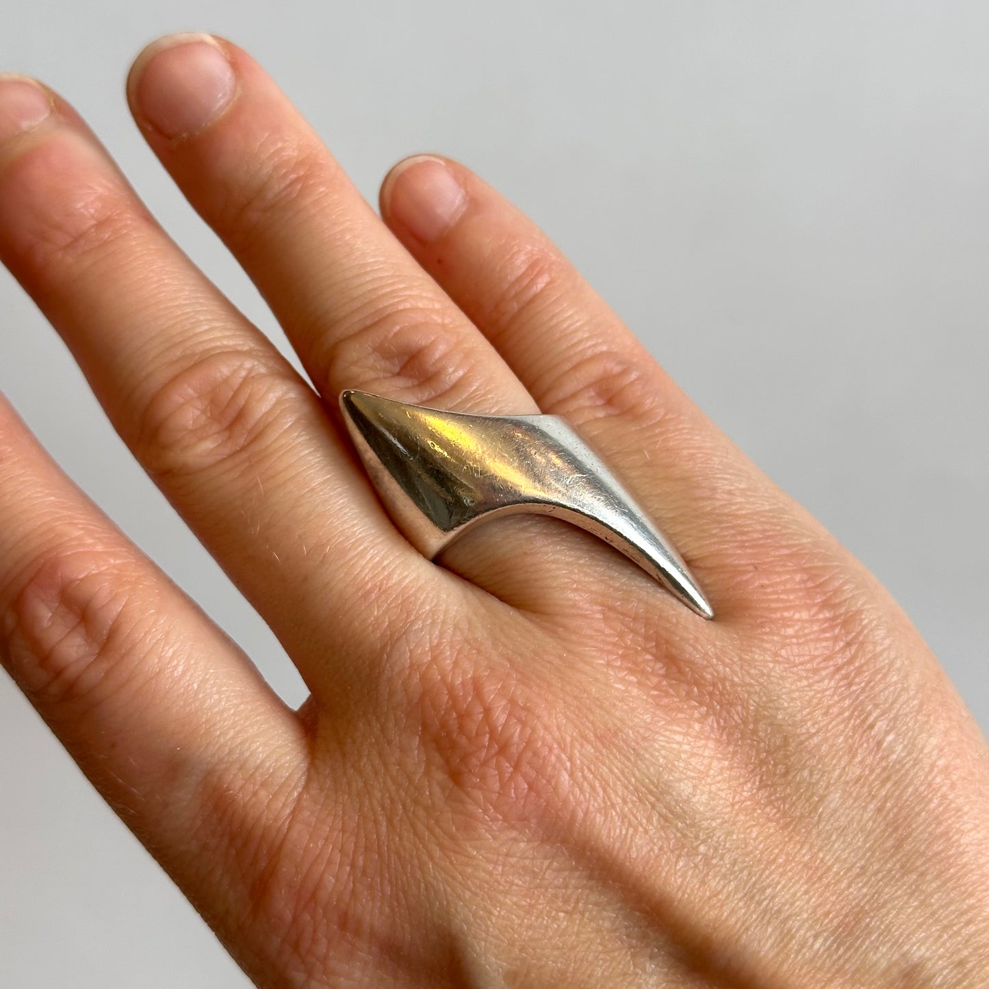 Vintage Georg Jensen Henning Koppel Modernist Ring