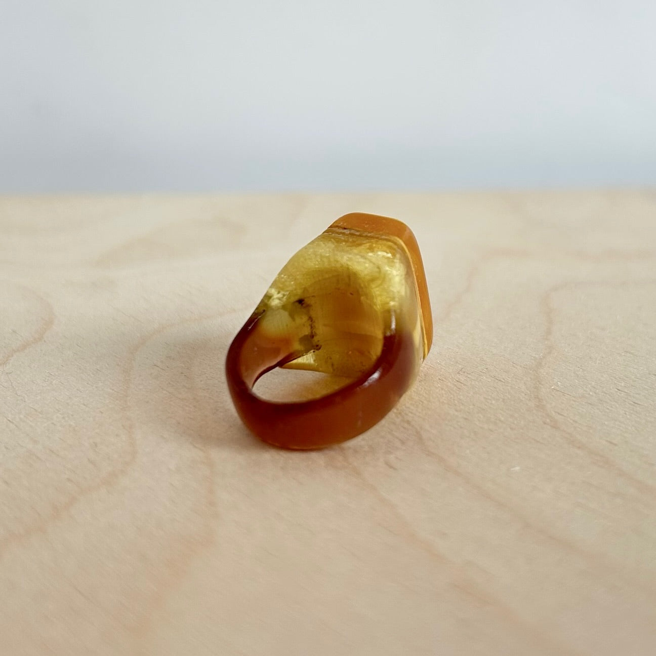 Vintage Lucite Rings