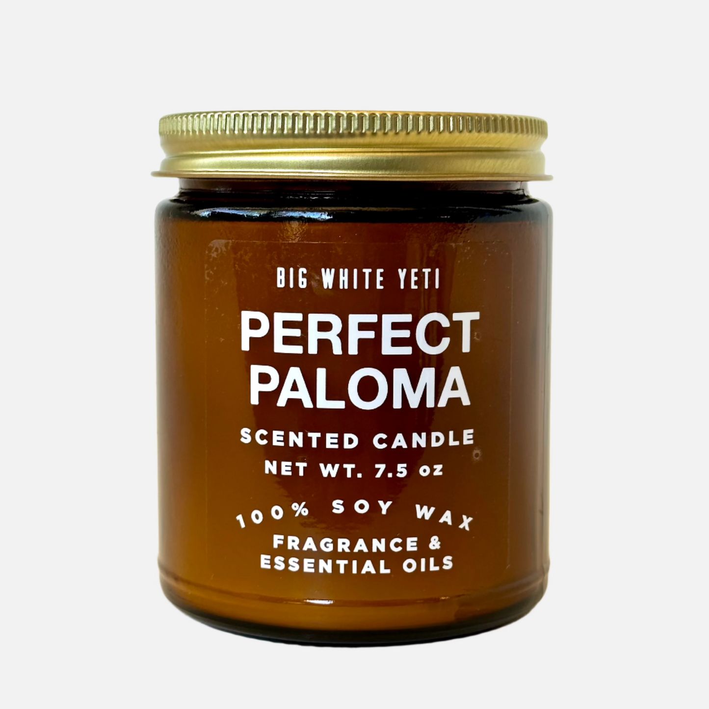 Big White Yeti Candles - Boozy Collection