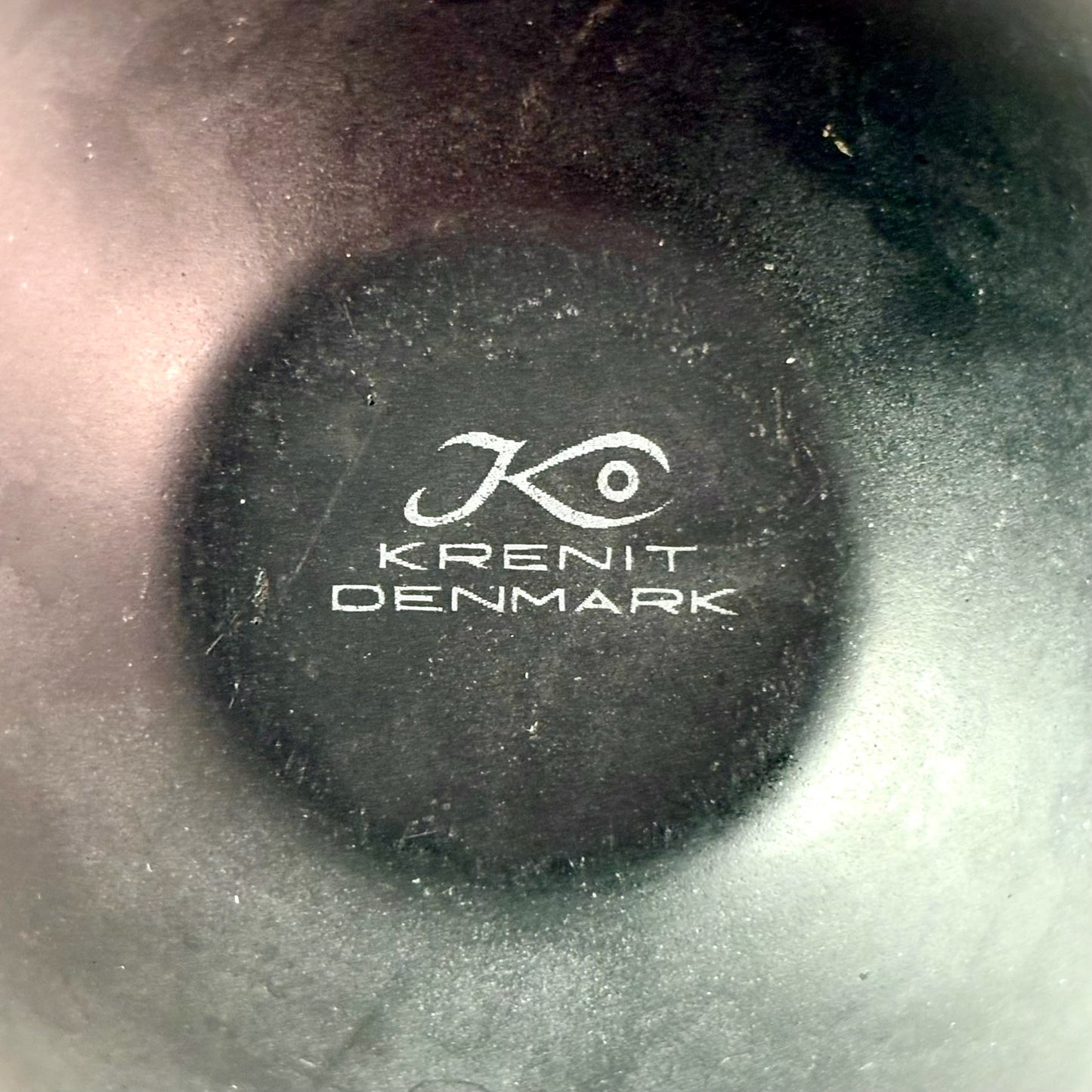 9cm Krenit Bowl Base, Black