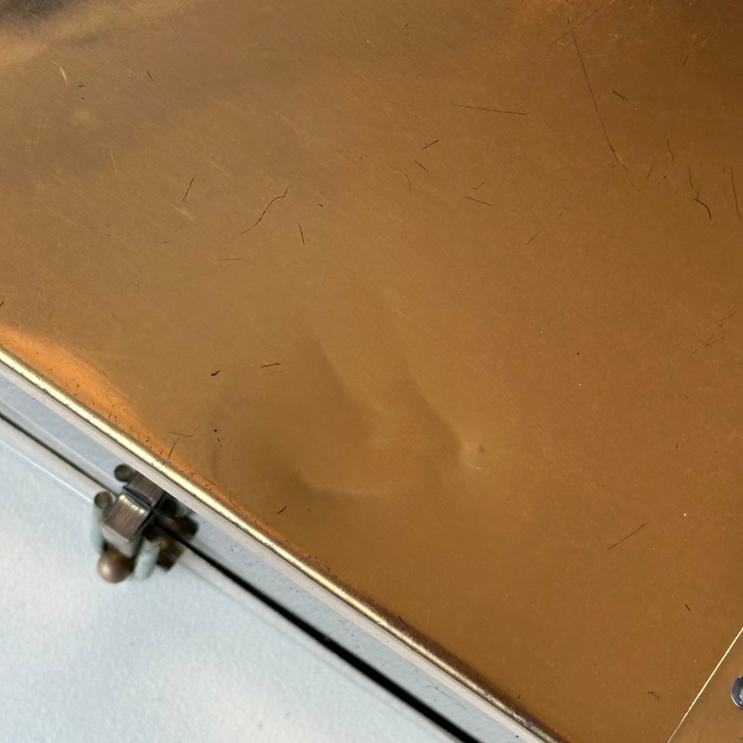 Vintage Black Lucite Purse (1130a)