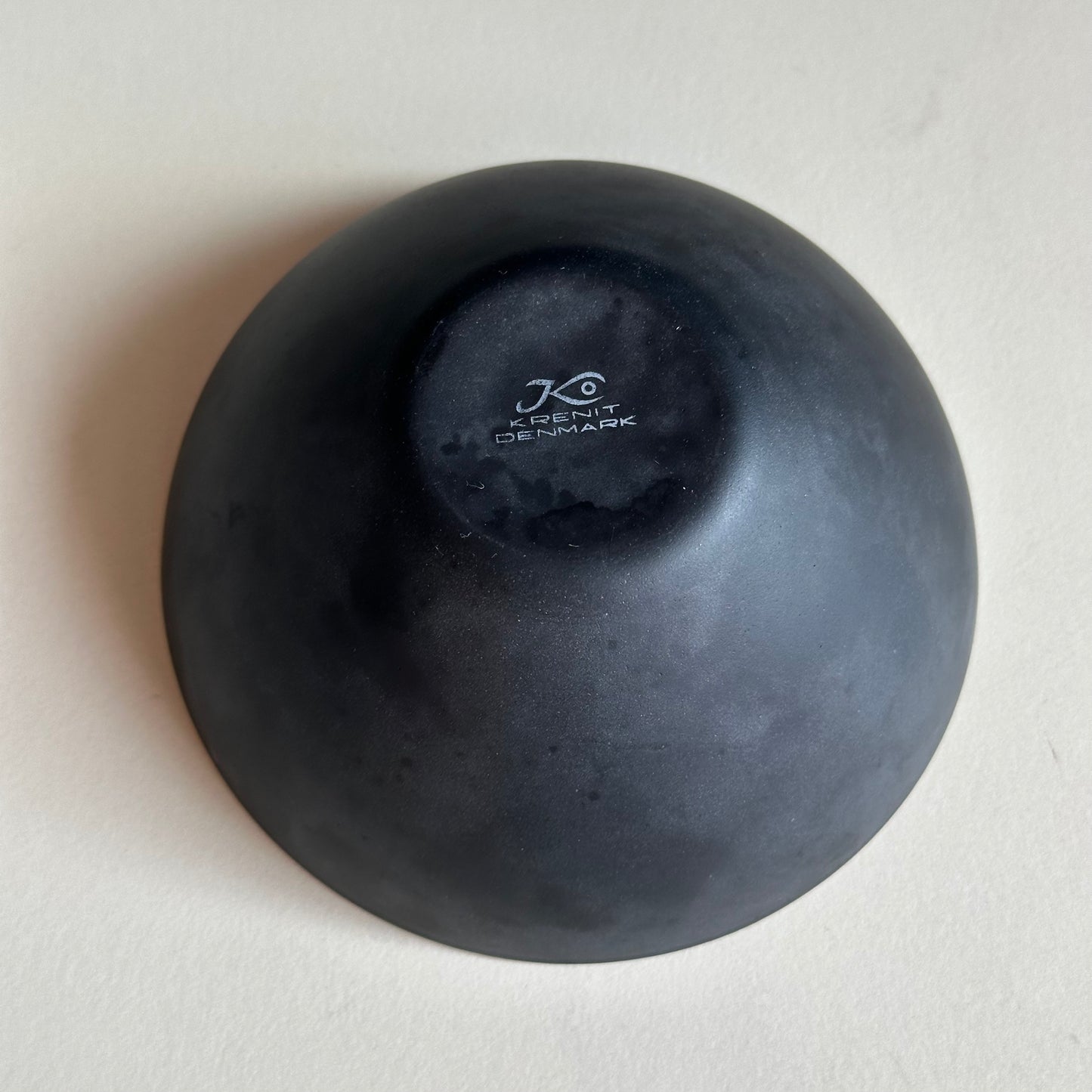 Vintage Mid Century Danish Enamel Krenit Bowl, 13cm