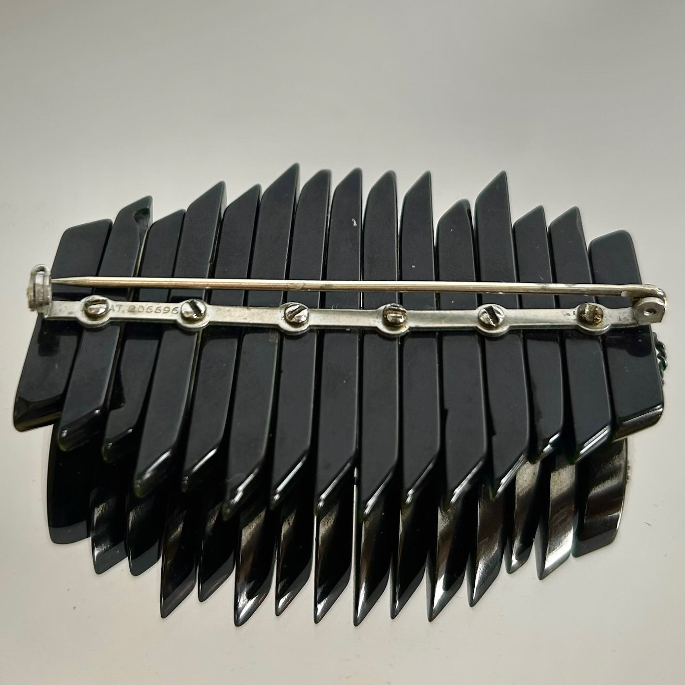 Vintage Articulated Slices Brooch