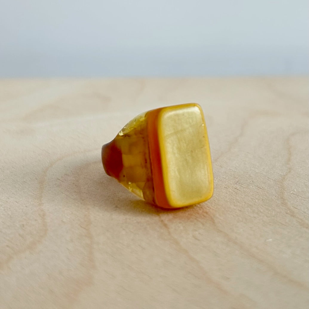 Vintage Lucite Rings