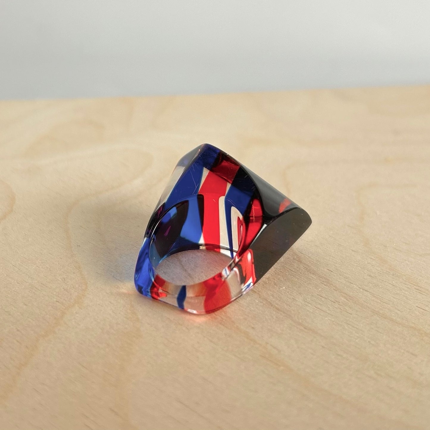 Vintage Chunky Lucite Rings