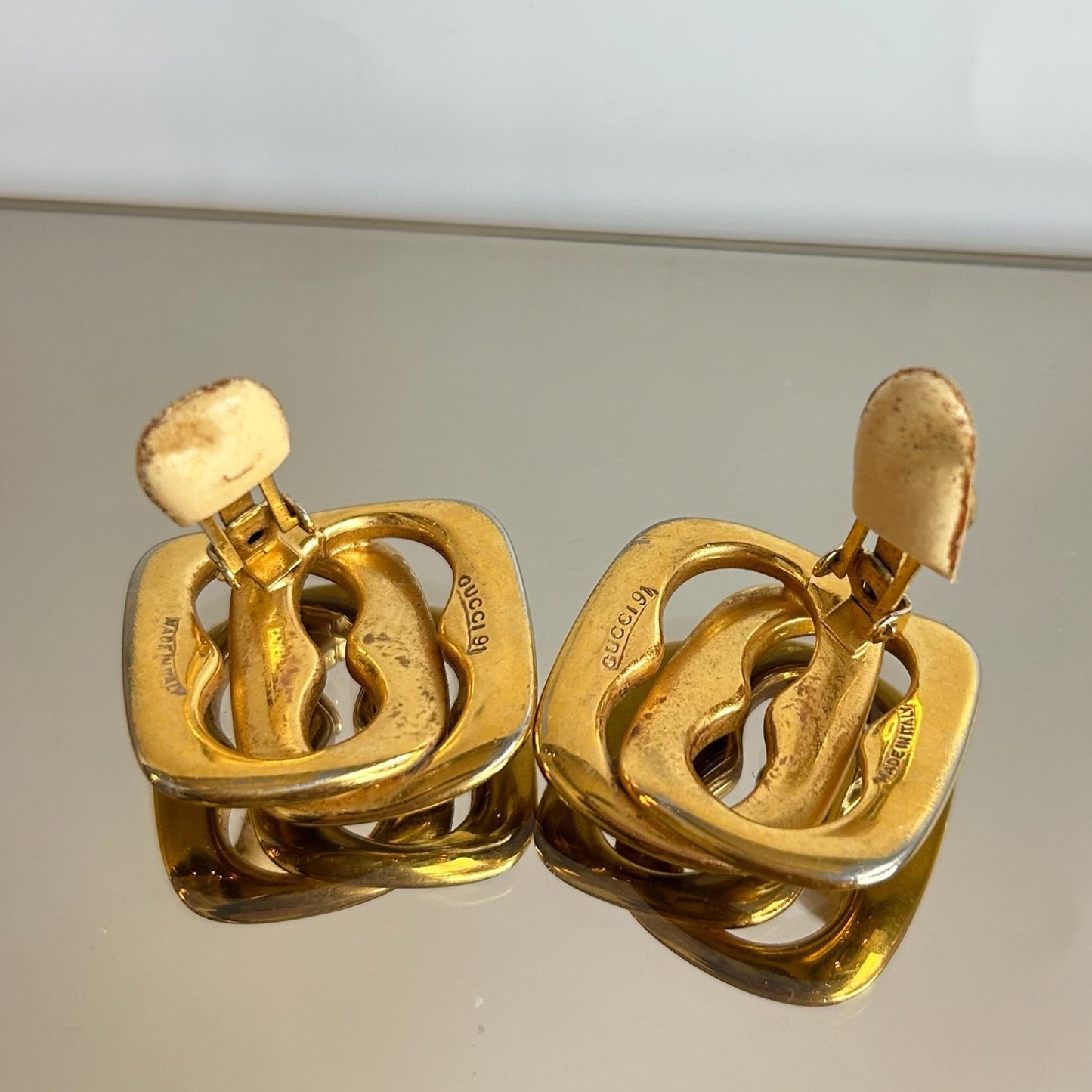 Vintage Gucci Clip-On Earrings
