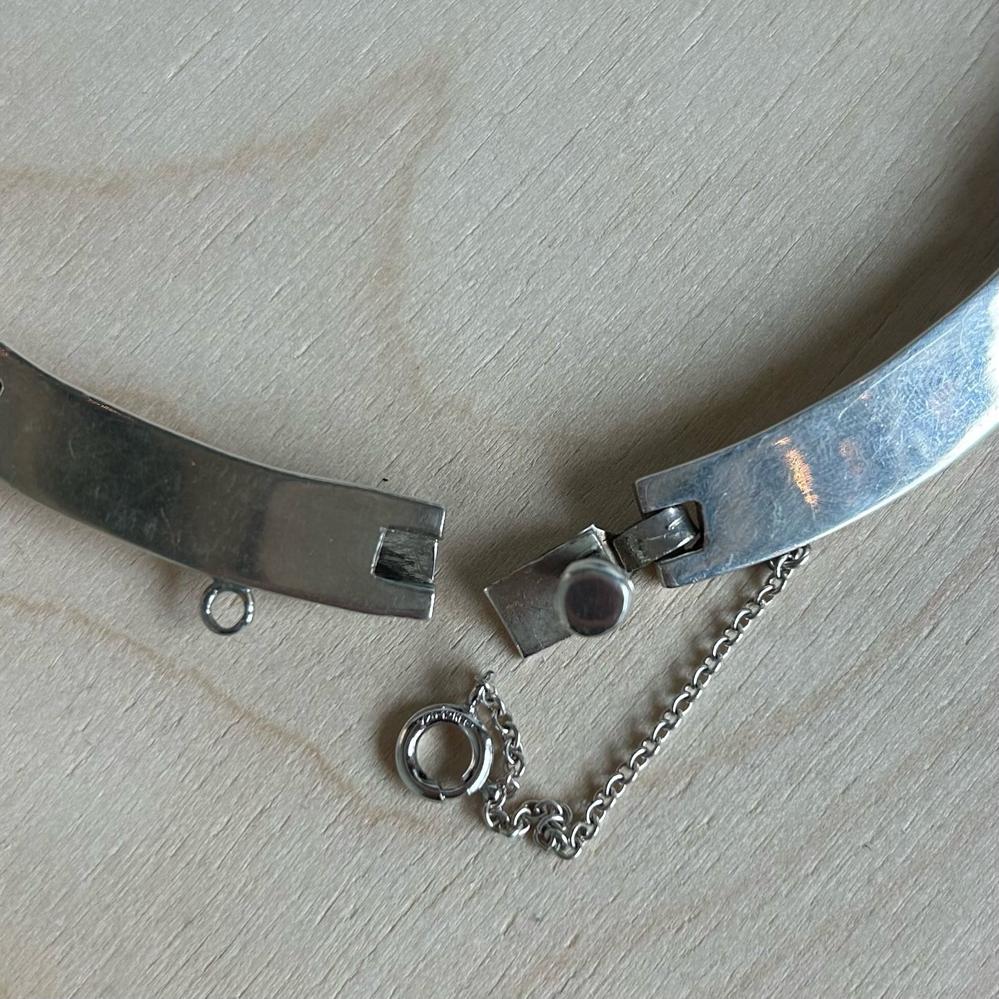 Mexican Sterling 8-Section Choker Necklace