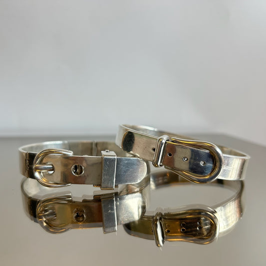 Mexican Sterling Silver Belt Bracelets