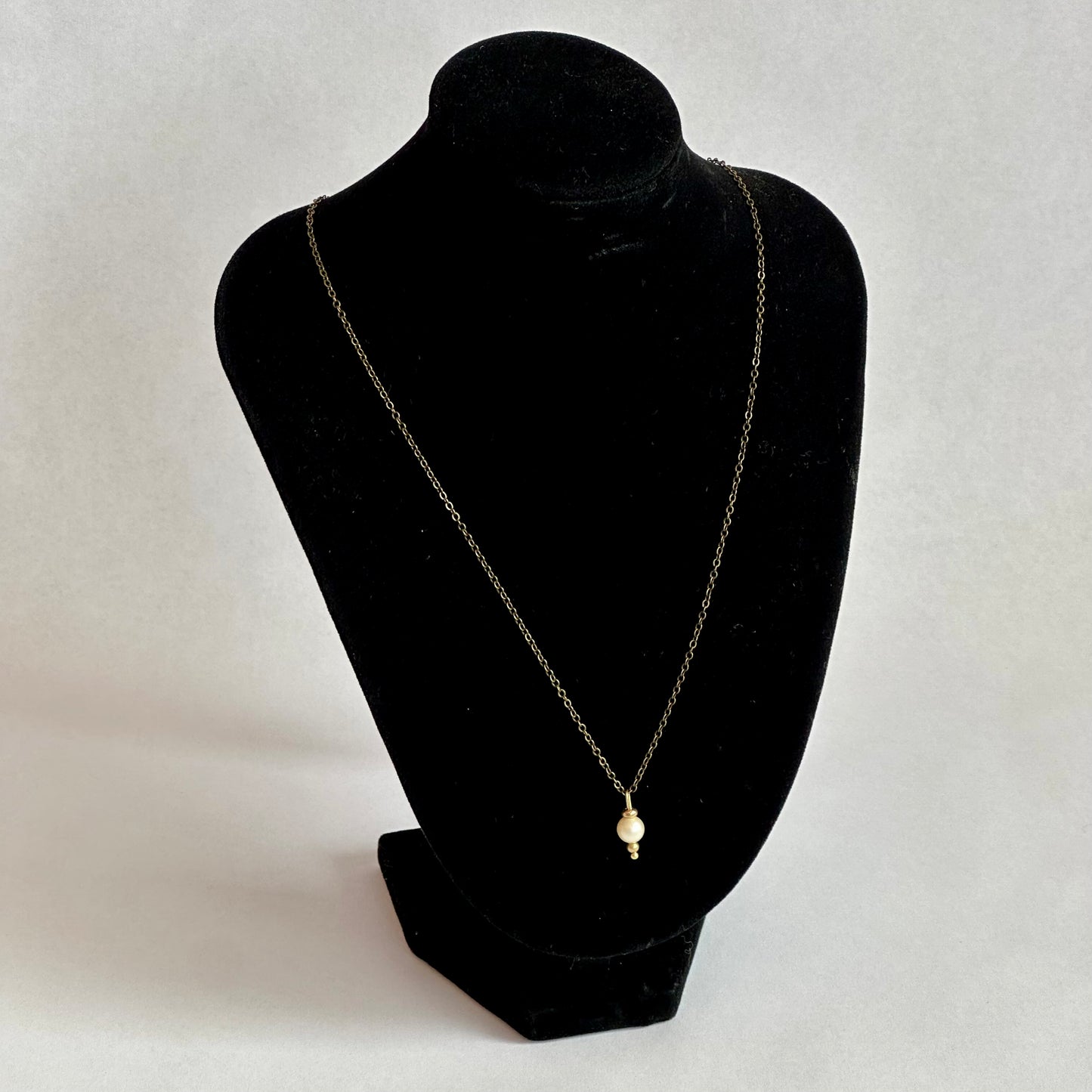 Boho Designs by Katya Necklace #1 Genuine Pearl