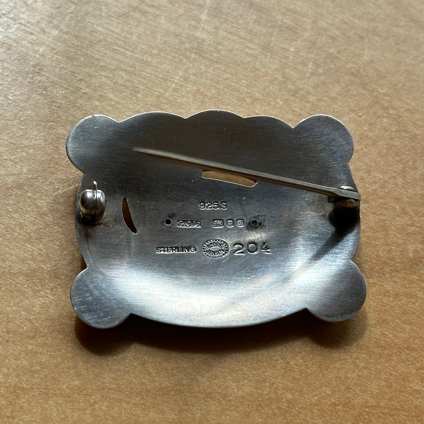 Vintage Georg Jensen Dove Brooch #204