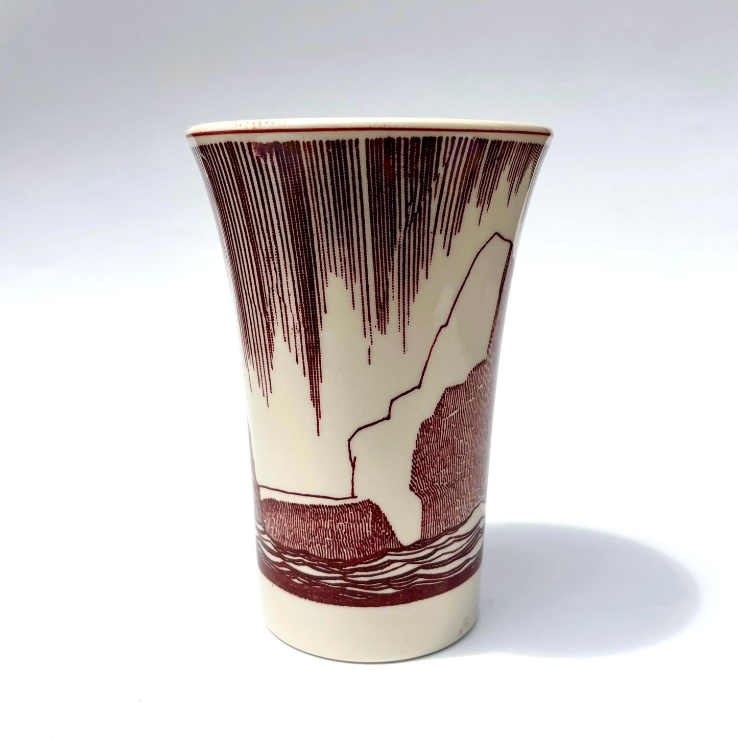 Vintage Rockwell Kent 1930's Moby Dick Tumbler