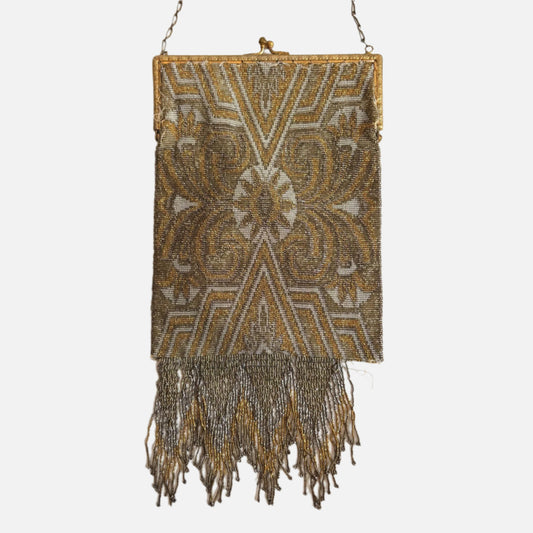 Vintage Metro Bag Works Beaded Bag