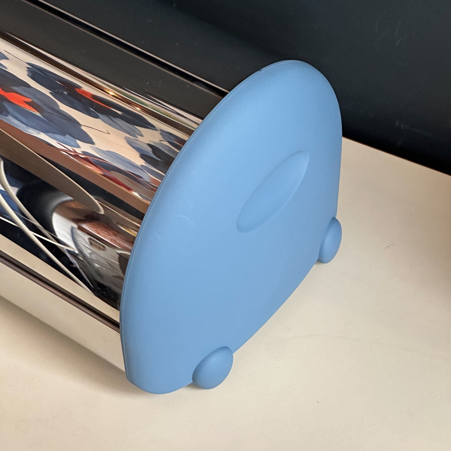 Vintage Alessi x Michael Graves Bread Box side