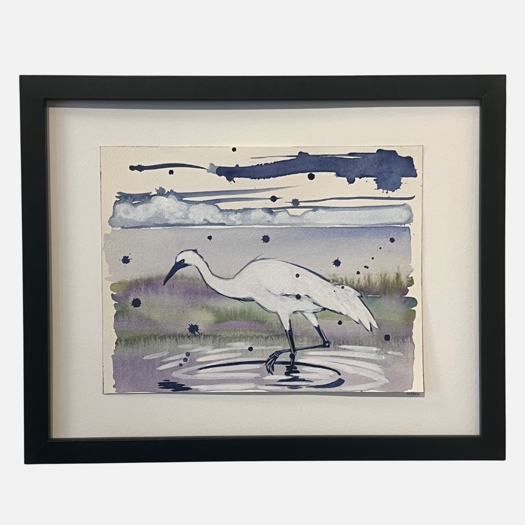 Mike Kasun 59 "Whooping Crane"