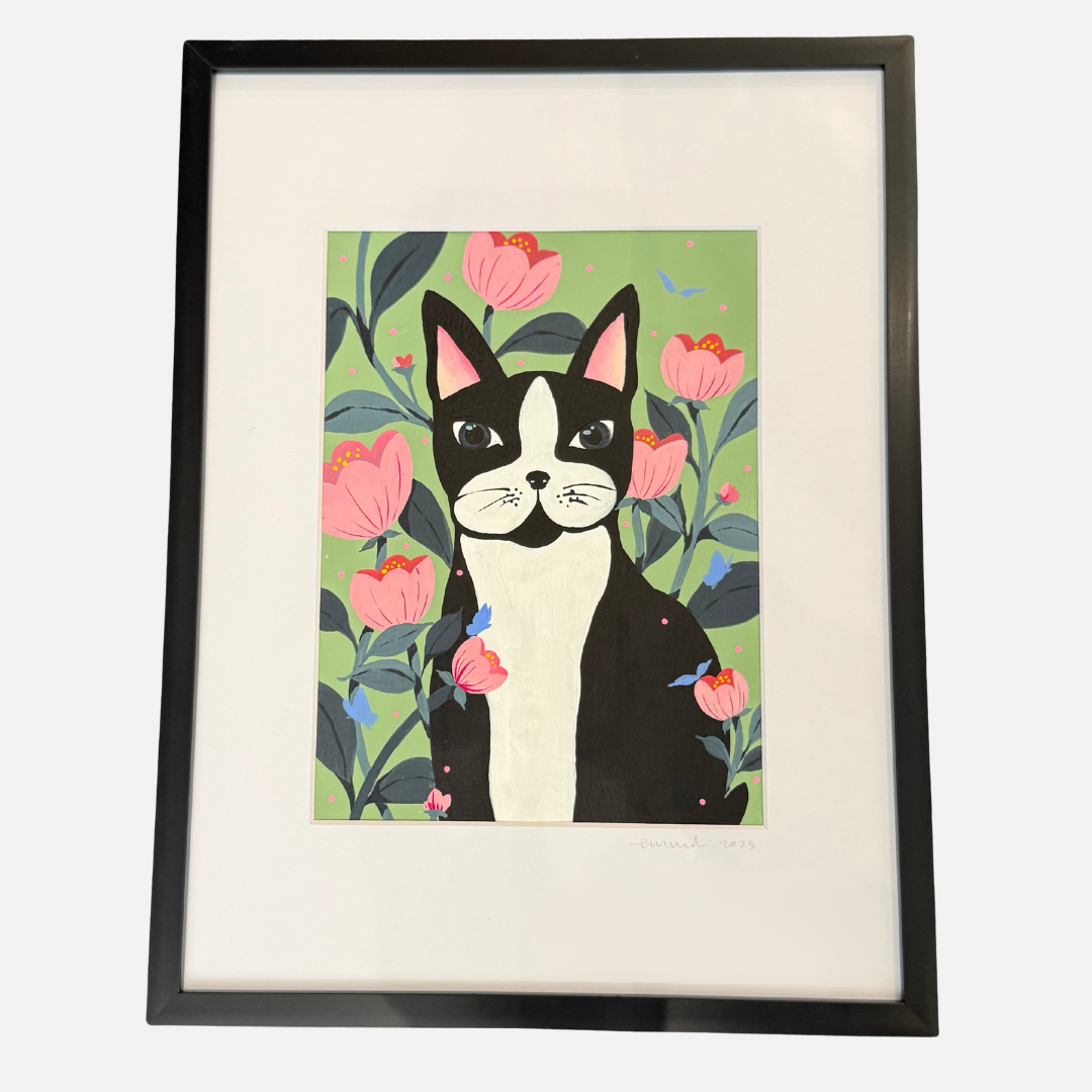 Emma Daisy - "Boston with Flowers"