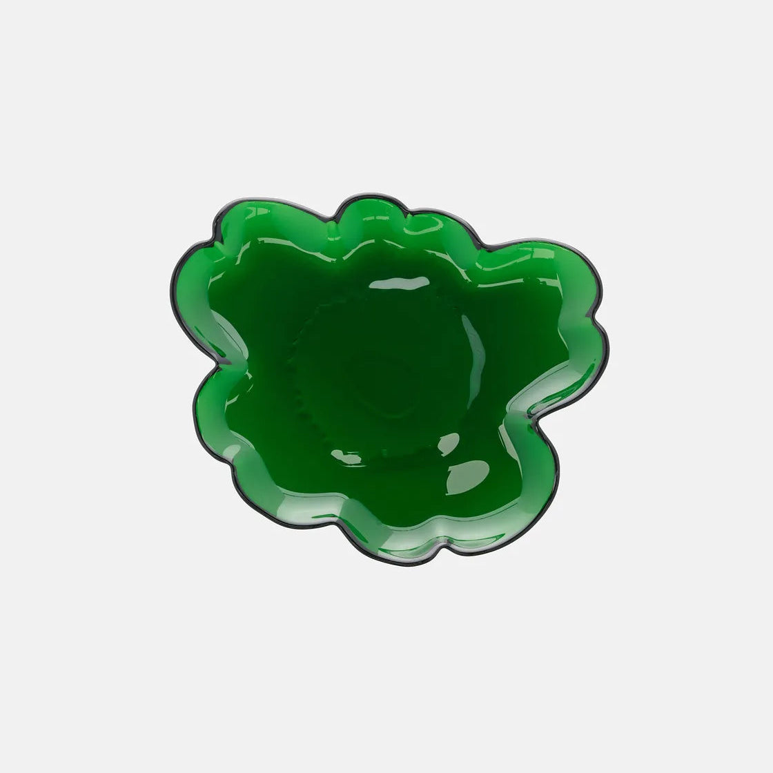 Marimekko Unikko Glass Shape Plate