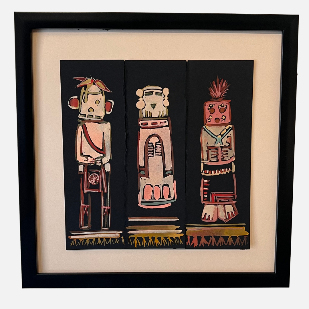 Mike Kasun’s 22 "Kachinas de Santa Fe"